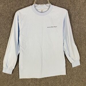 Active Ride Shop T-Shirt‎ Men's Small Long Sleeve 100% Cotton Adults Blue S
